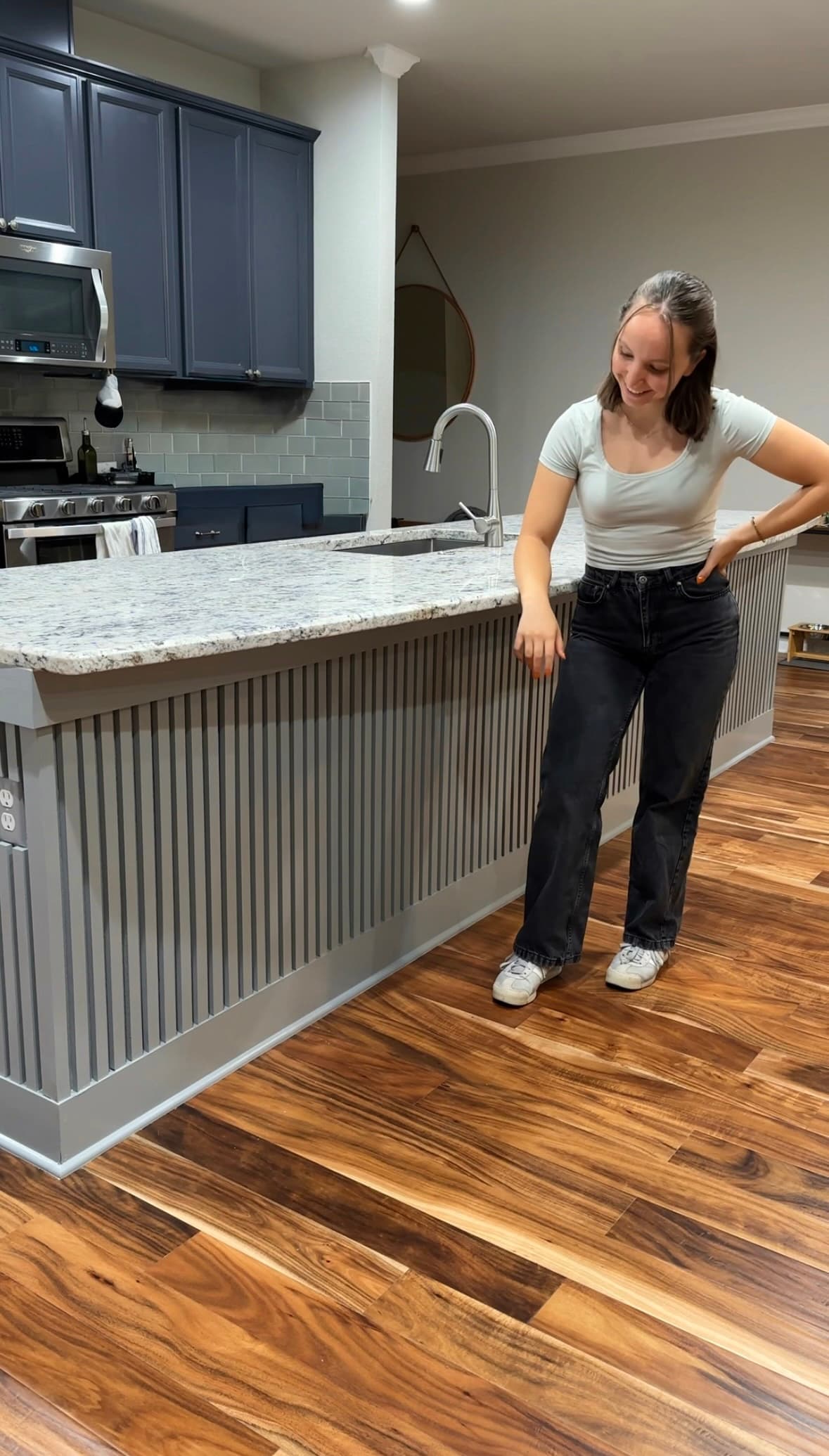 DIY Slat Wall for a Kitchen Island (Budget MDF Tutorial + Step-by-Step Guide)